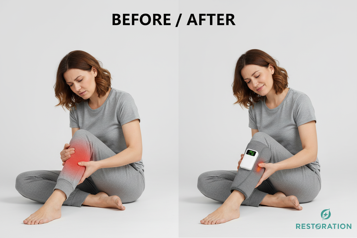 Before After Calf Position